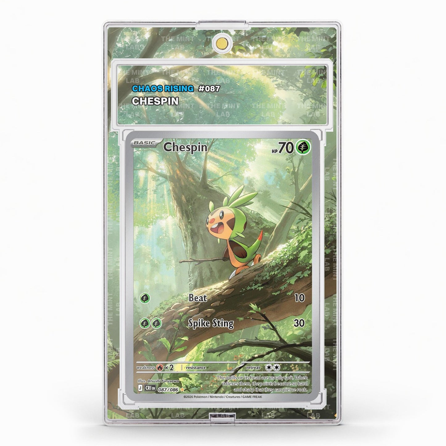 #87 Chespin Extended Art