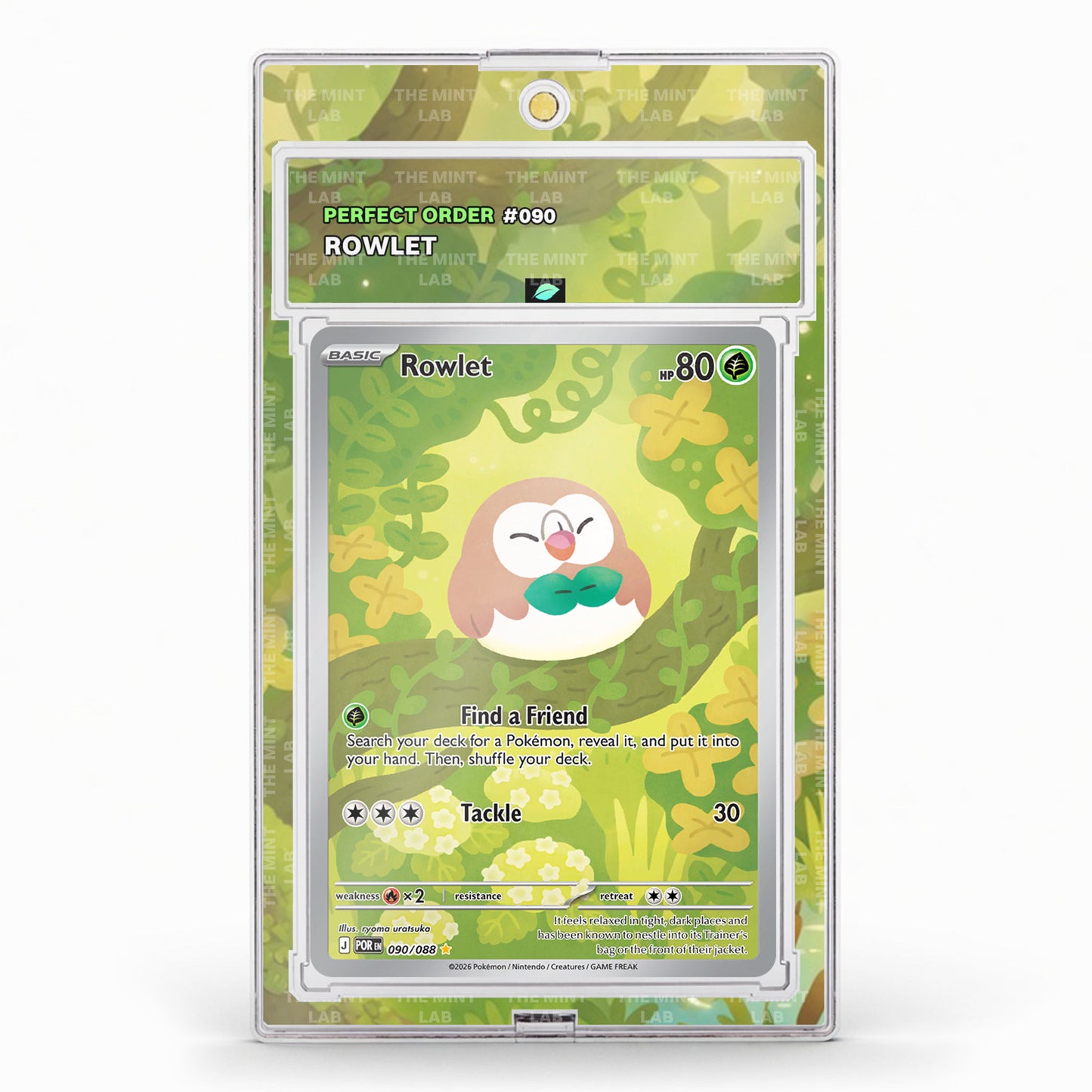 #090 Rowlet Extended Art