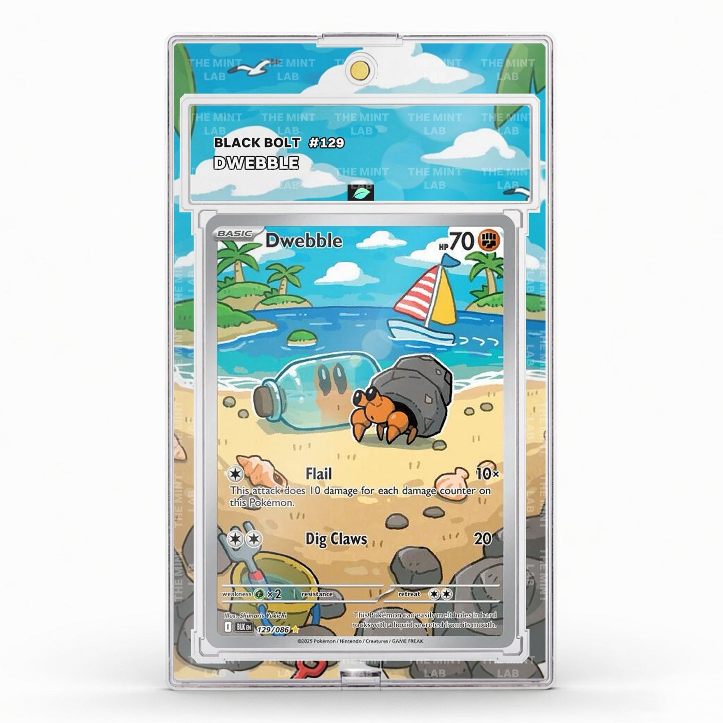 #129 Dwebble Extended Art