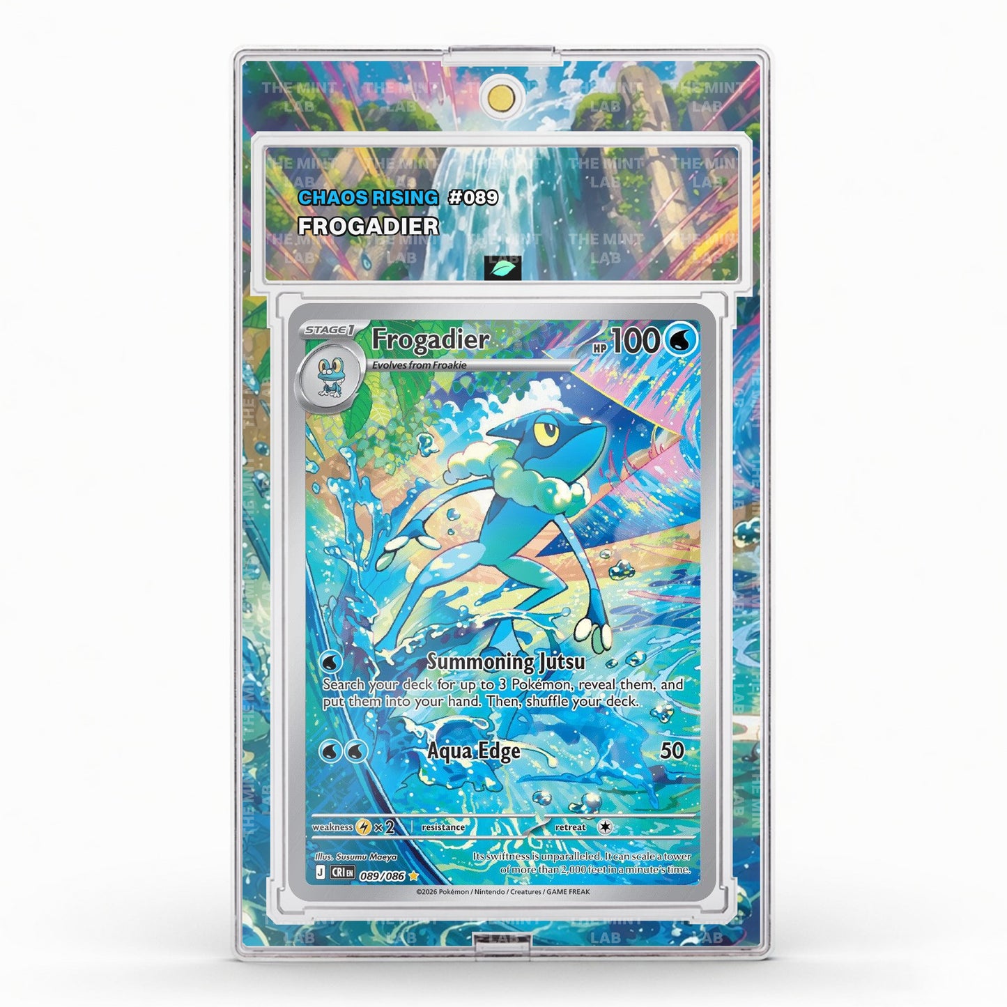 #89 Frogadier Extended Art