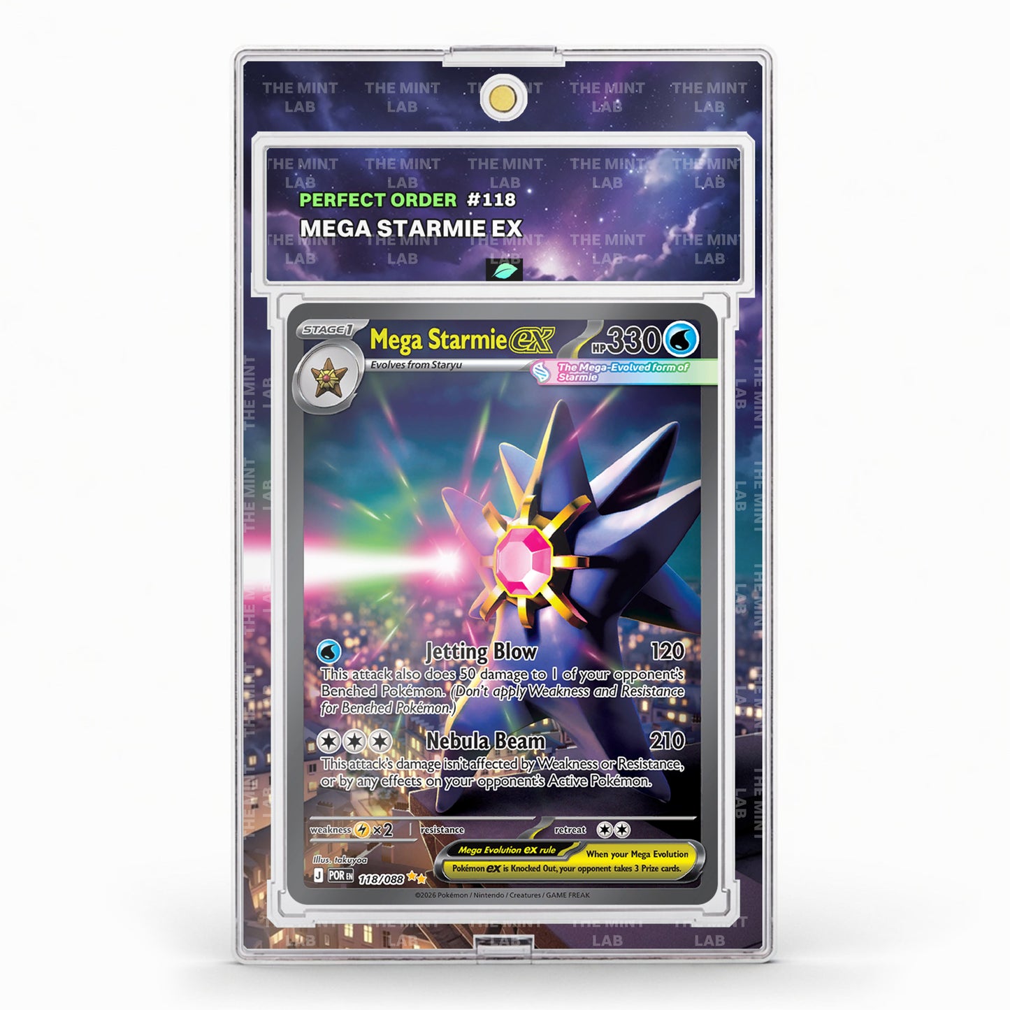 #118 Mega Starmie Extended Art